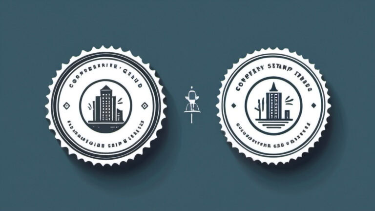 Company Stamp Vs Seal Must Know For The Perfect Business Stamp Design 