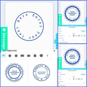 How to create stamps for pdf